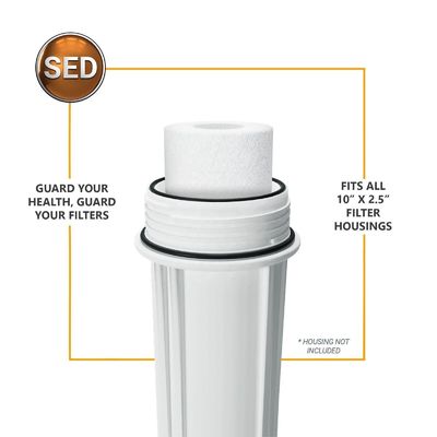 Experience Elevated Water 1 kg Weight Sediment Cartridge with 500L/Hour Productivity
