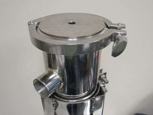 Stainless Steel Bag Filter Housing for Hotels 62KG Weight NPT Inlet 100 psi Pressure