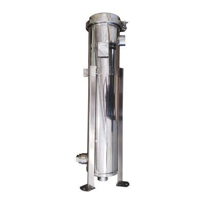 62KG Weight Manufacturing Plant 304 Stainless Steel Bag Filter Housing 2 Inch NPT Inlet150PSI