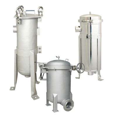 Restaurant Stainless Steel 304/316 Bag Filter Housings for Liquid Filtration Solution
