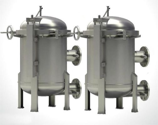 62KG Weight Multi Bag Filter Housings for Industrial Liquid Purification