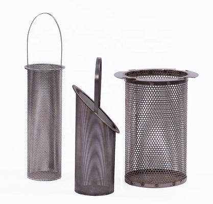 Personalized Customize Stainless Steel 304 316 Metal Wire Mesh Filter Basket