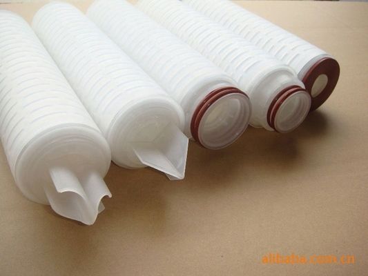 PP/Pes/PTFE/PVDF/Nylon Pleated Depth Filter Cartridges for Printing Shops 1 kg Weight
