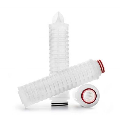 Printing Shops PTFE Membrane Micro Pleated Filter Cartridge with 10*10*30cm Size