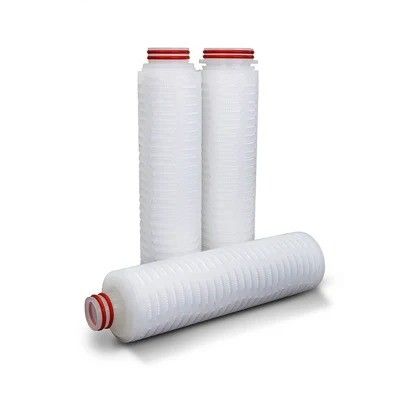 Printing Shops PTFE Membrane Micro Pleated Filter Cartridge with 10*10*30cm Size