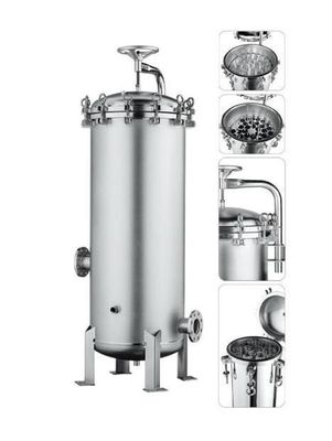 Solid-Liquid Separation Durable 304 Stainless Steel Bag Filter Housing is the Answer