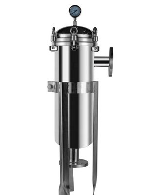 304 Stainless Steel Bag Filter Housing Ideal for Solid-Liquid Separation in Hotels 62KG