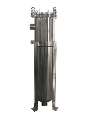 304 Stainless Steel Bag Filter Housing Ideal for Solid-Liquid Separation in Hotels 62KG