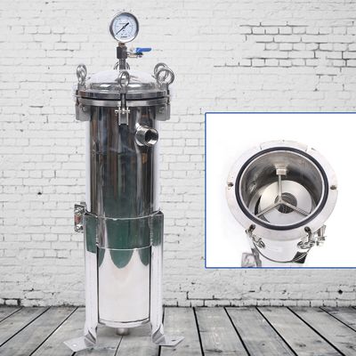 62KG Pressure Bag Filter Housing with 120PSI Capacity Satisfy Your Garment Shops