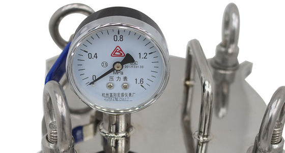 62KG Pressure Bag Filter Housing with 120PSI Capacity Satisfy Your Garment Shops