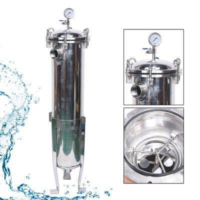 62KG Pressure Bag Filter Housing with 120PSI Capacity Satisfy Your Garment Shops