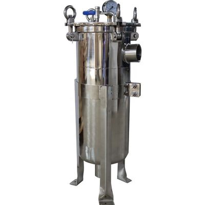 2"NPT Stainless Steel Bag Filter Housing for Building Material Shops and Weight KG 62