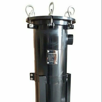 Carbon Steel Bag Filter Housing 2" NPT Dual Outlet Side or Bottom 150psi for Weight KG 62