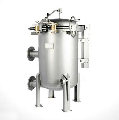 Chemical-Resistant Bag Filter Housing for Aggressive Fluids 100 Micron Filtration Home
