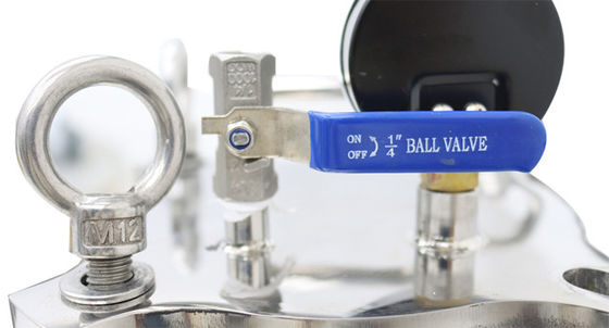 304 Stainless Steel Bag Filter Housing for Oil and Gas Industry Explosion-Proof 30 LPM