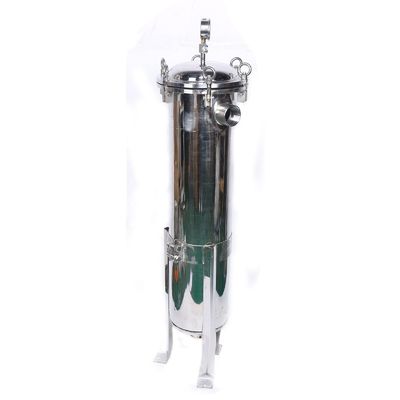 Printing Shops 150PSI 304 Stainless Steel Bag Filter Housing Industrial Sock Filter 10t/h Weight KG 62