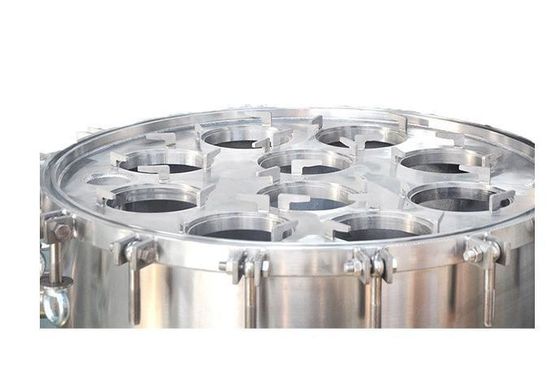 Liquid Filtration Stainless Steel Bag Filter Housing 62KG Weight for Hotels and More