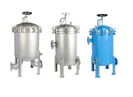 Liquid Filtration Stainless Steel Bag Filter Housing 62KG Weight for Hotels and More