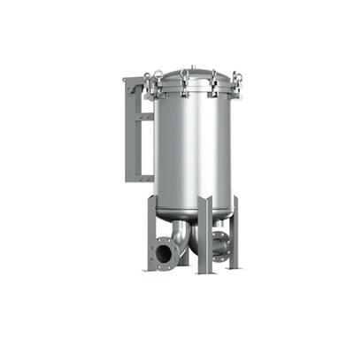Liquid Filtration Stainless Steel Bag Filter Housing 62KG Weight for Hotels and More