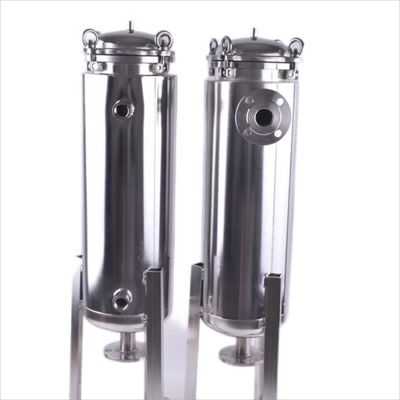 62KG Weight Wide Micron Range Stainless Steel Bag Filter Housing for Food Beverage Shops