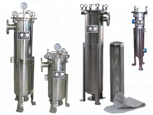 62KG Weight Wide Micron Range Stainless Steel Bag Filter Housing for Food Beverage Shops