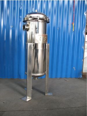 62KG Weight Wide Micron Range Stainless Steel Bag Filter Housing for Food Beverage Shops