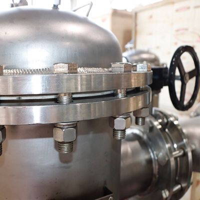 62 KG Weight Stainless Steel Bag Filter Housing System Micron Options for Food Shop