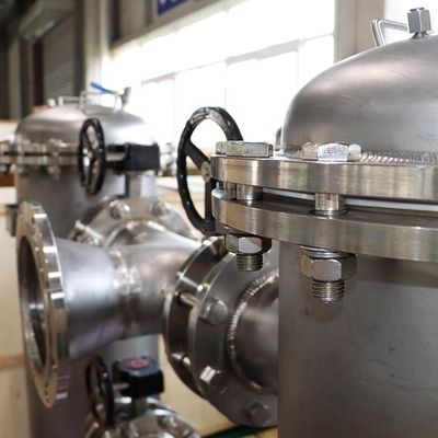 62 KG Weight Stainless Steel Bag Filter Housing System Micron Options for Food Shop
