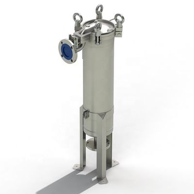 Weight KG 62 Turtle-Back Single-Bag Filter Housing for Filtration in Food Beverage Shops