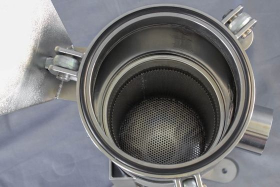 Food Beverage Shops 62KG Stainless Steel Bag Filter Housing for Industrial Filtration