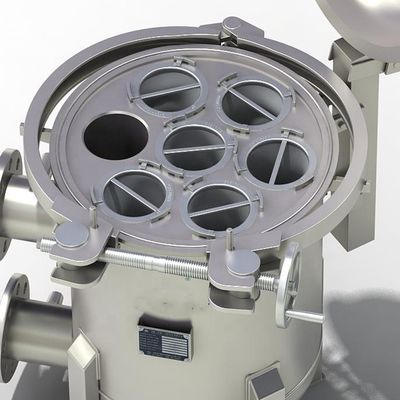 62KG Stainless Steel Multi-Bag Filtration System For Food Beverage