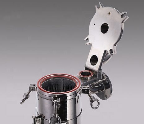 Stainless Steel 304/316 Plate-type Single Bag Filter Filtering Impurities with Ease