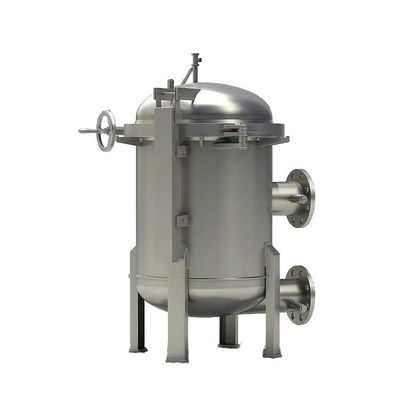 304/316L Stainless Steel Bag Filter Housing 62KG Weight for Industrial Applications