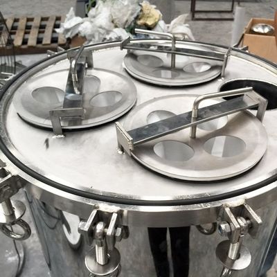 62KG Stainless Steel Bag Filter for Diesel Chemical Sewage in Manufacturing Plant