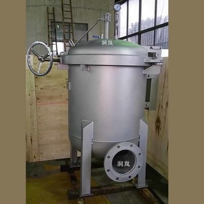 Liquid Purification 62KG Stainless Steel Bag Filter With Core Components