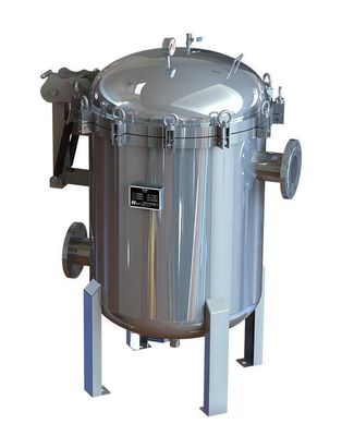 62KG Weight Modular SS Bag Filter Housing with Adjustable Inlet/Outlet Connections