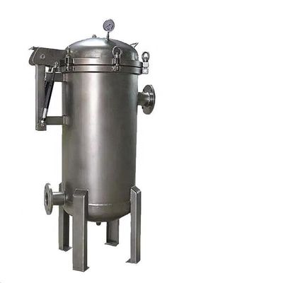62KG Weight Modular SS Bag Filter Housing with Adjustable Inlet/Outlet Connections