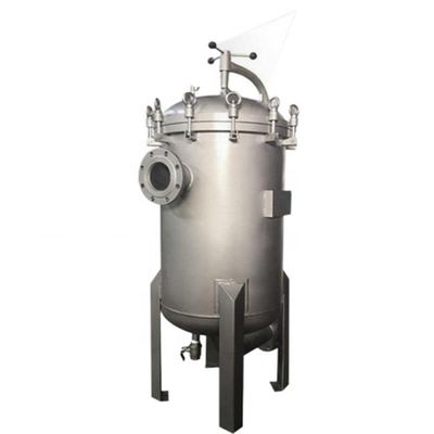 62KG Weight Modular SS Bag Filter Housing with Adjustable Inlet/Outlet Connections