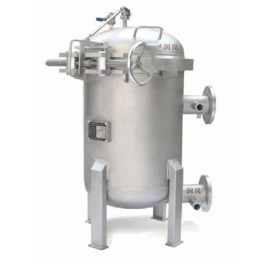 62KG Weight Modular SS Bag Filter Housing with Adjustable Inlet/Outlet Connections