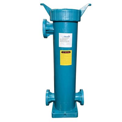PPH 2 Size 2 Inch Flanged Inlet/Outlet Polypropylene Bag Filter Housing for Industrial