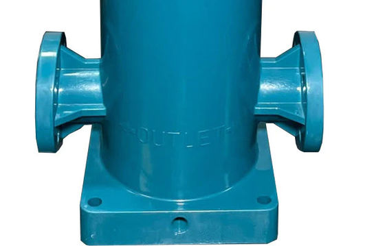 PPH 2 Size 2 Inch Flanged Inlet/Outlet Polypropylene Bag Filter Housing for Industrial