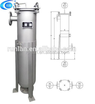 Liquid Filter Stainless Steel 304/316L Bag Filtration Machine for Honey Filtering Needs