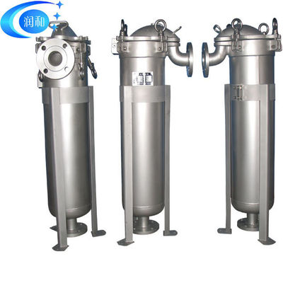 Stainless Steel 304/316L Liquid Filter Cylinder Shape Filter Housing for Industrial