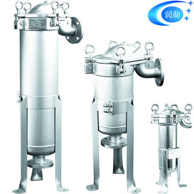 Stainless Steel 304/316L Liquid Filter Cylinder Shape Filter Housing for Industrial