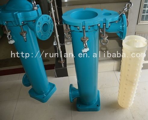Weight 60KG Size 4 102X410mm PP Single Bag Filter Housing for Machinery Repair Shops