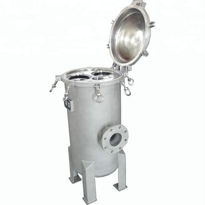 60KG Stainless Steel Cartridge Filter Canisters for Water Filtration in Food Shops