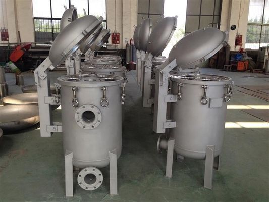 Food Beverage Shops Multi Bag Filter Housing for Water Treatment Carbon Steel PP Ss Plastic