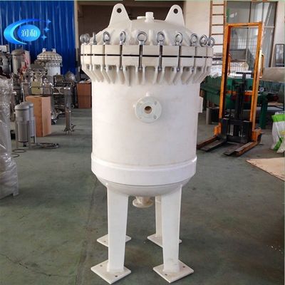 Seawater Desalination Water Plastic FRP Bag Filter Housing with Filter Bag and 60KG Weight