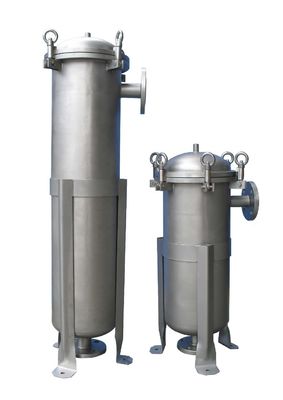 8-1480m3 Flow Rate Single Bag Plate Type Liquid Filter made of Stainless Steel 304/316