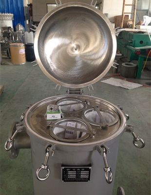 Silicone Side Inlet Stainless Steel Industrial Filter for Water Treatment Equipment